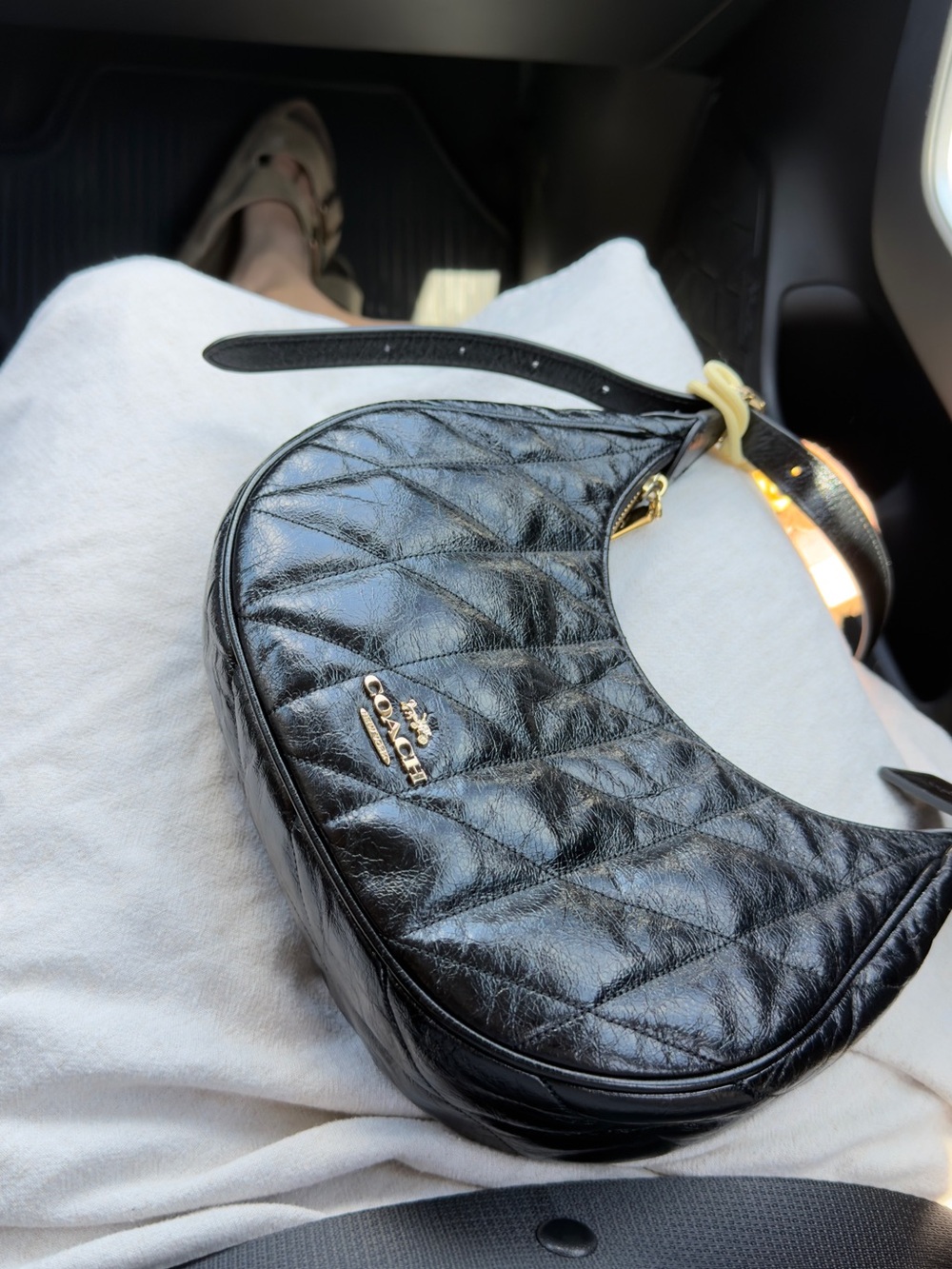 Coach Emily shoulder bag black